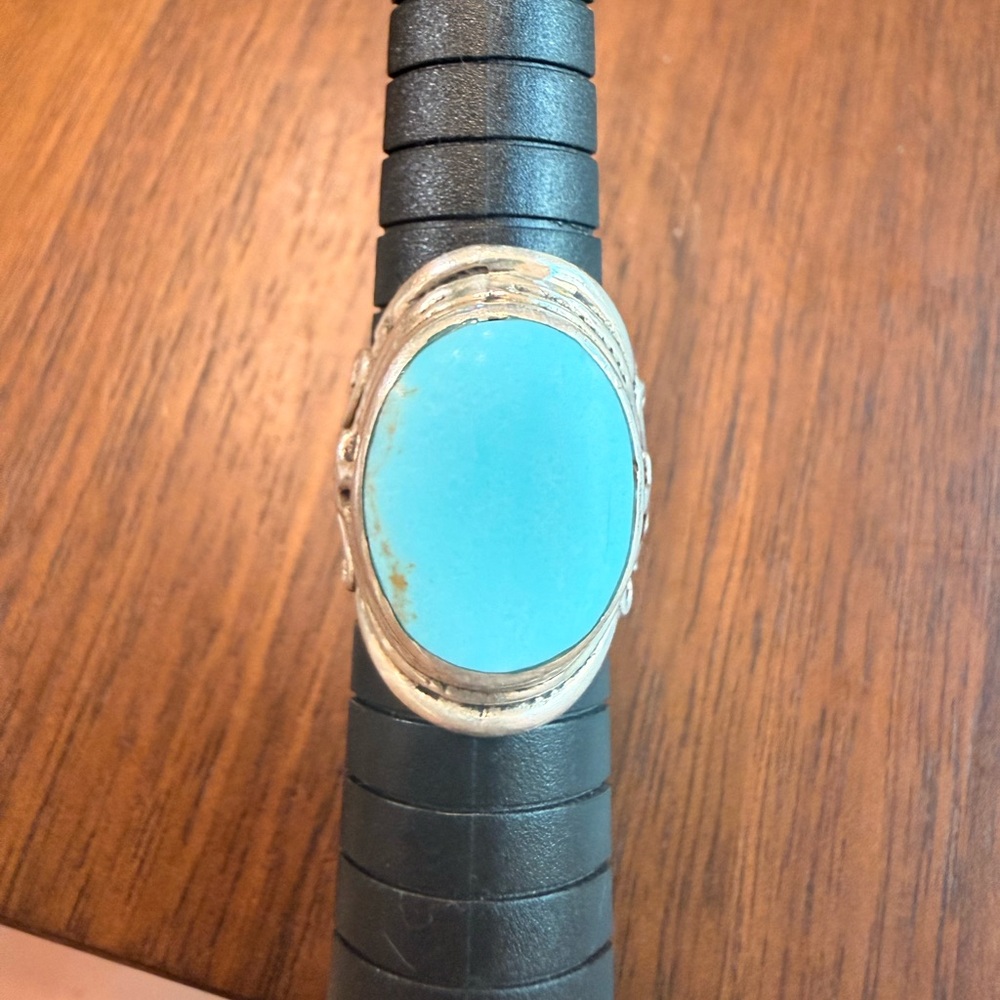 Silver Turquoise Ring - image 3